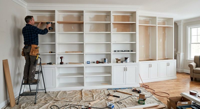 Built In Furniture Construction in Alexandria, VA